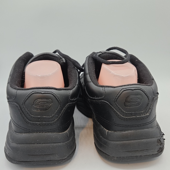 Sketchers  slip resistant  leather work shoes size 11.5 - Picture 3 of 15